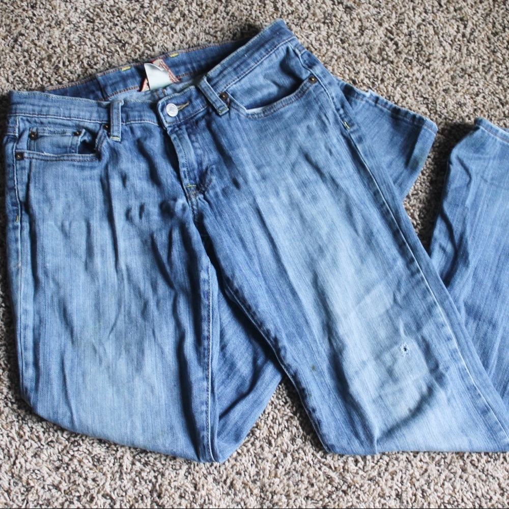 🍀Lucky Brand🍀Light Blue Denim Bootcut Jeans😻💗✨